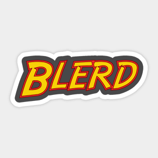 Blerd Jones Sticker